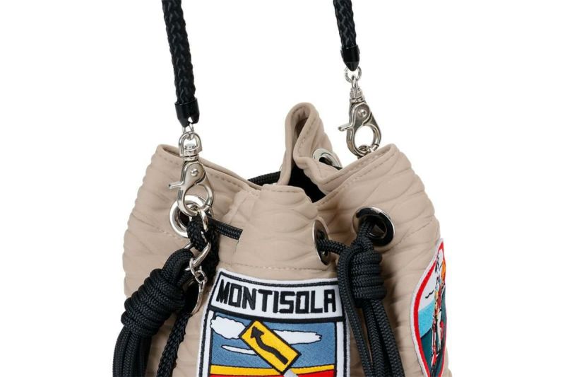  [レーク L4K3] バケットバッグ モザイコ イタリア製 seb-1180pa