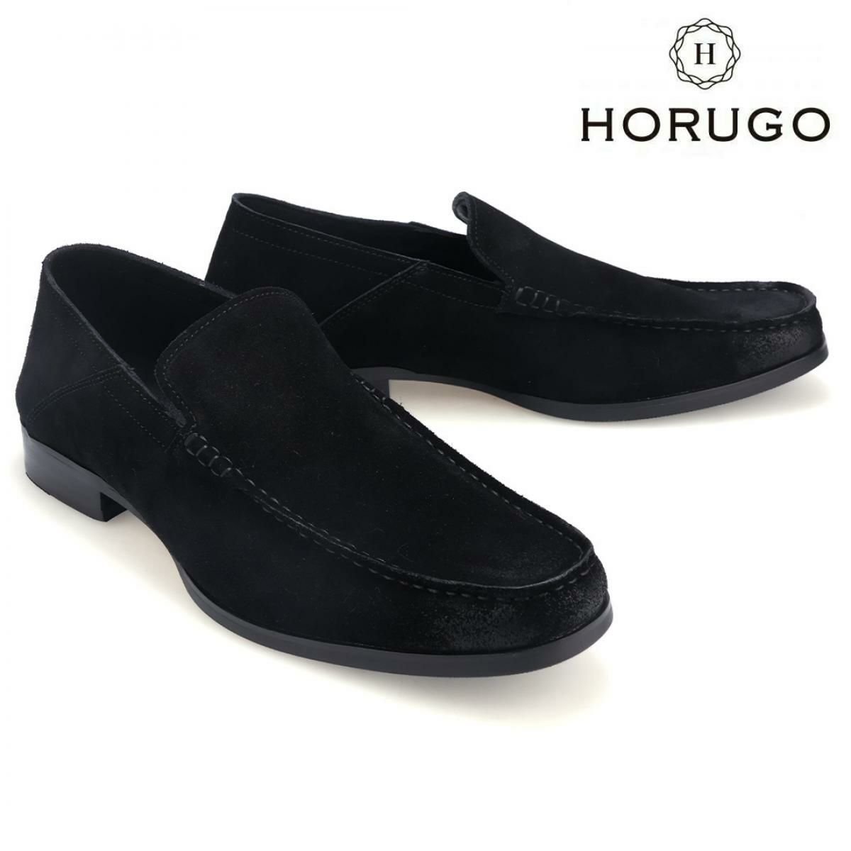 オルゴ / HORUGO メンズ カジュアルシューズ hw101bks バンプ ブラック 1