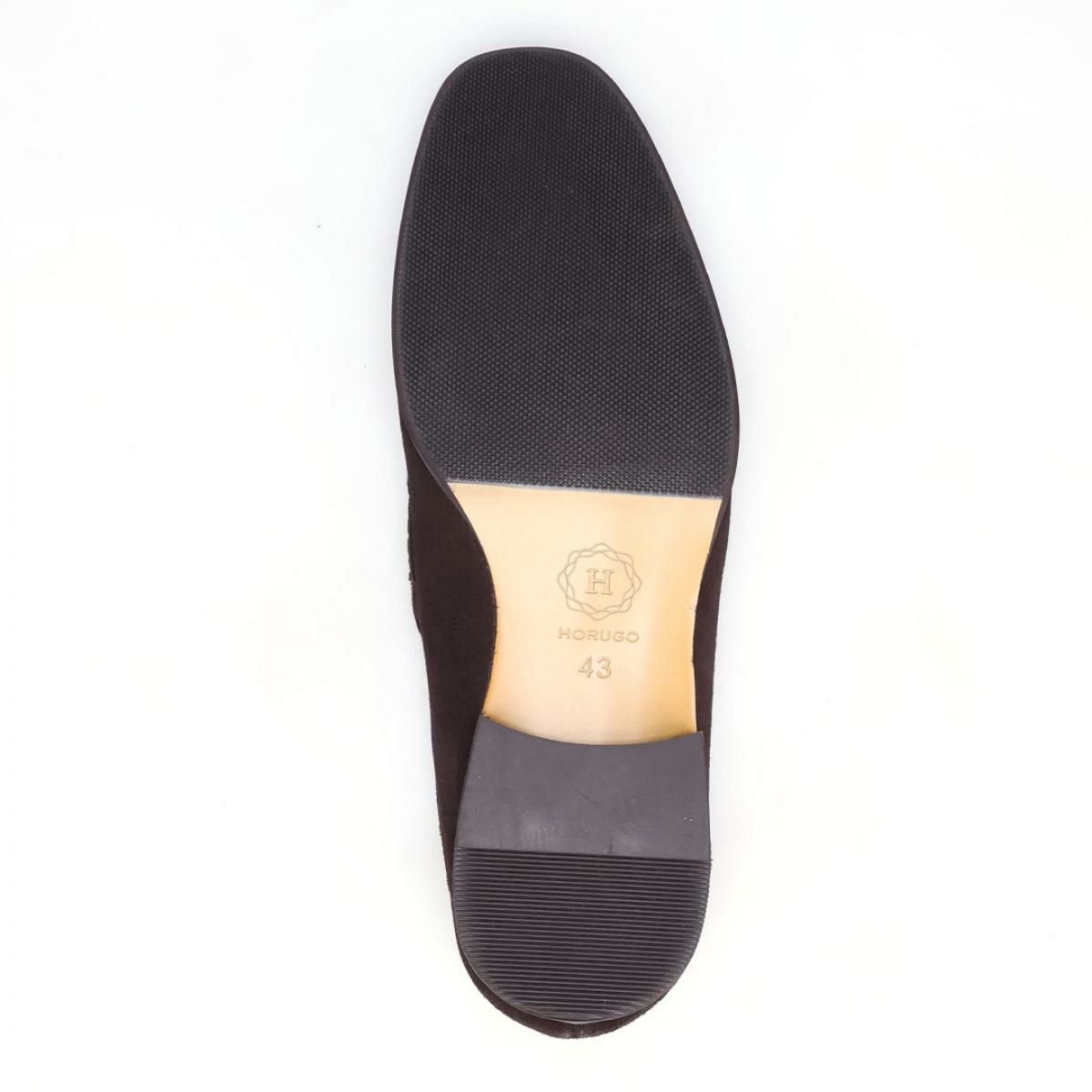 オルゴ / HORUGO メンズ カジュアルシューズ hw101dbrs バンプ ダークブラウン 8
