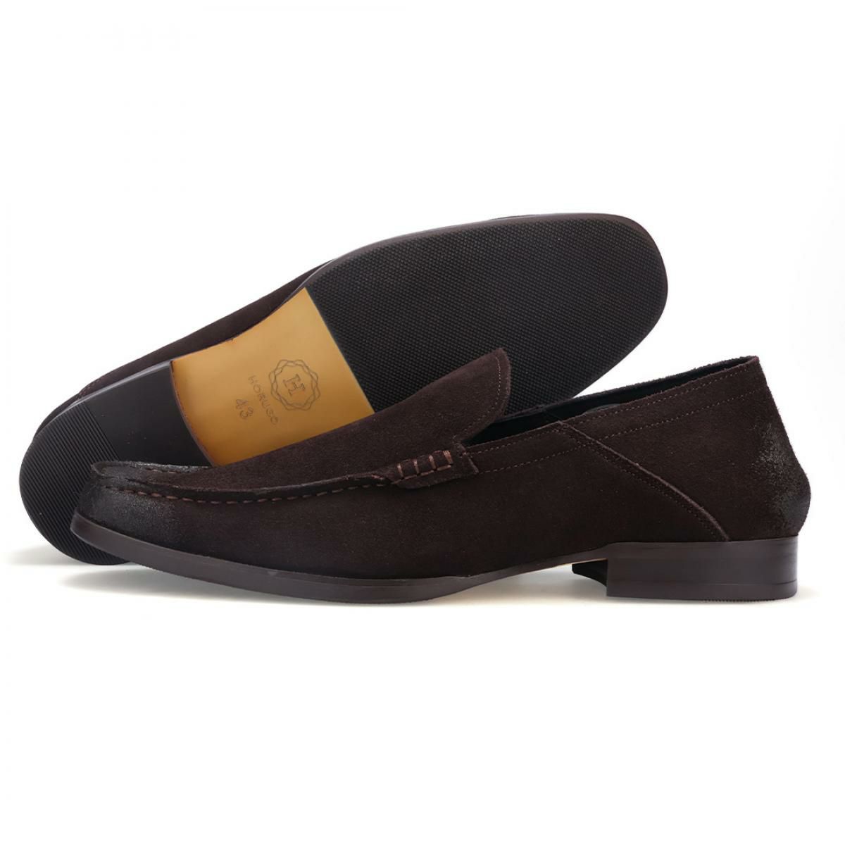 オルゴ / HORUGO メンズ カジュアルシューズ hw101dbrs バンプ ダークブラウン 9