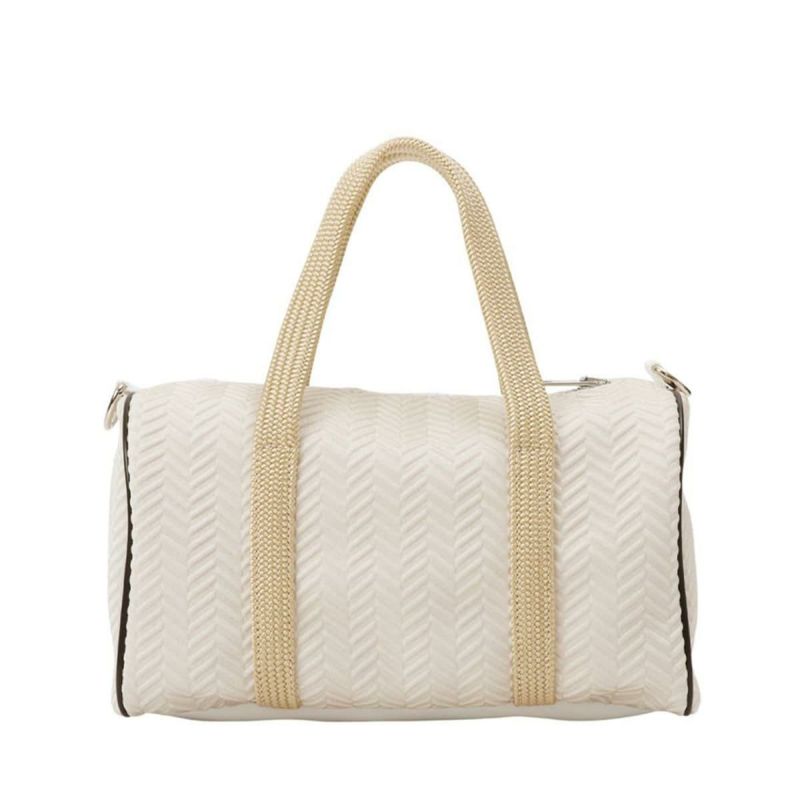  [レーク L4K3] バッグ ボストンミクロ マカダミア イタリア製 boc-1177