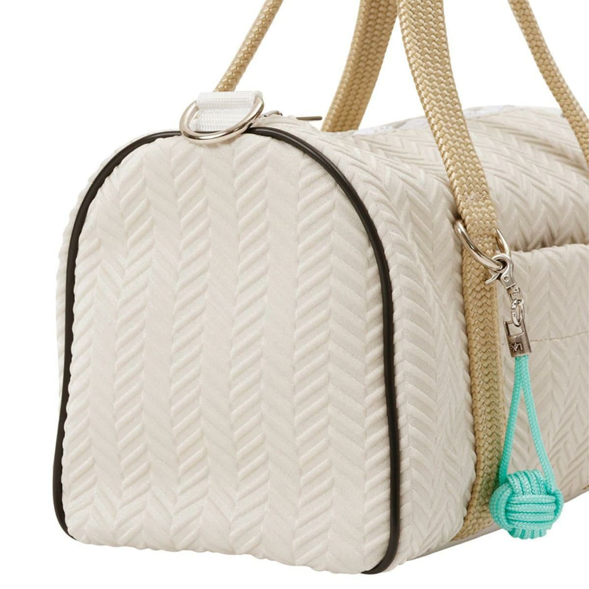  [レーク L4K3] バッグ ボストンミクロ マカダミア イタリア製 boc-1177