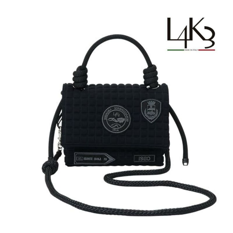 [レーク L4K3] バッグ ブリスティーナクキ ブラック イタリア製 buk-1002pa