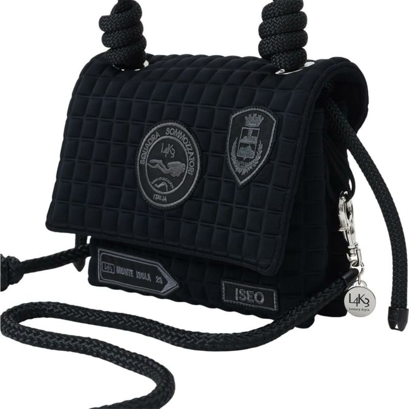 [レーク L4K3] バッグ ブリスティーナクキ ブラック イタリア製 buk-1002pa