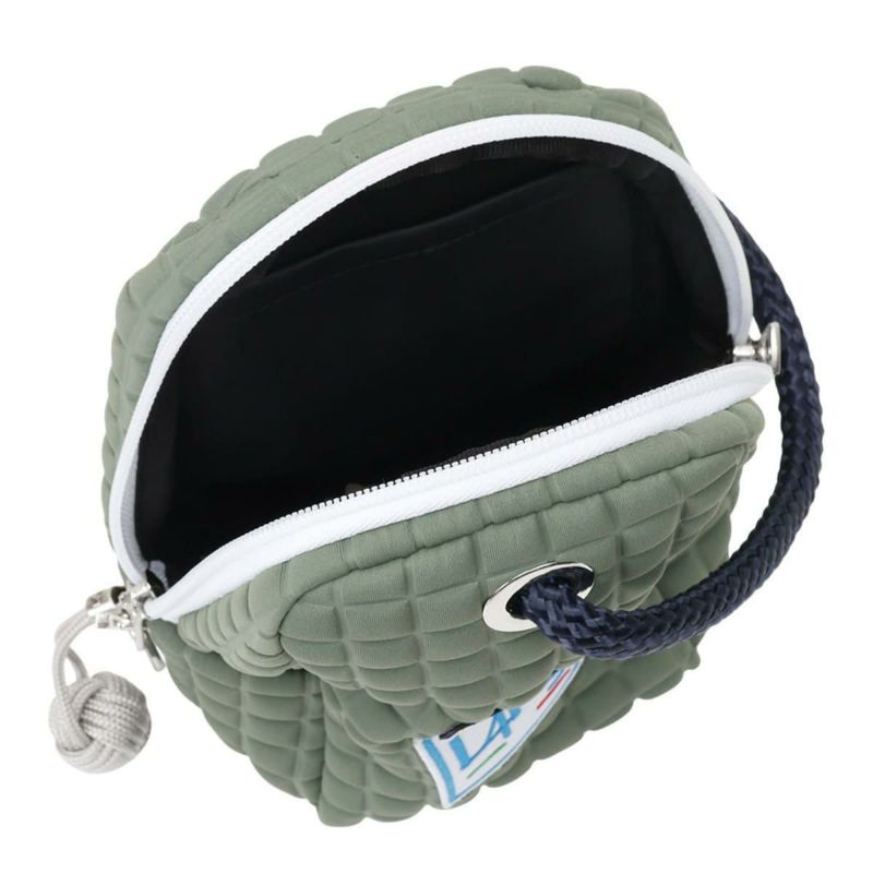 [レーク L4K3] バッグ レオポーチ アーミー イタリア製 leo-1001pa