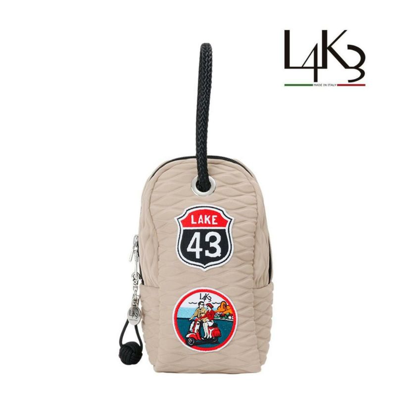 [レーク L4K3] バッグ レオポーチ モザイコ イタリア製 leo-1180pa