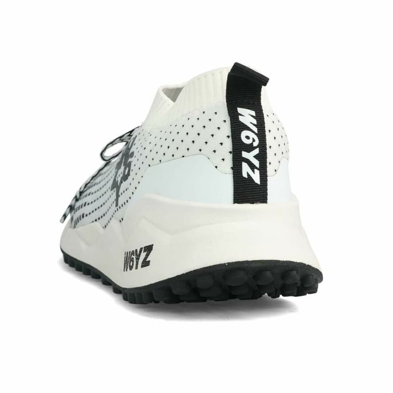  ウィズ メンズ スニーカー ソックエム ブラック ホワイト W6YZ 5