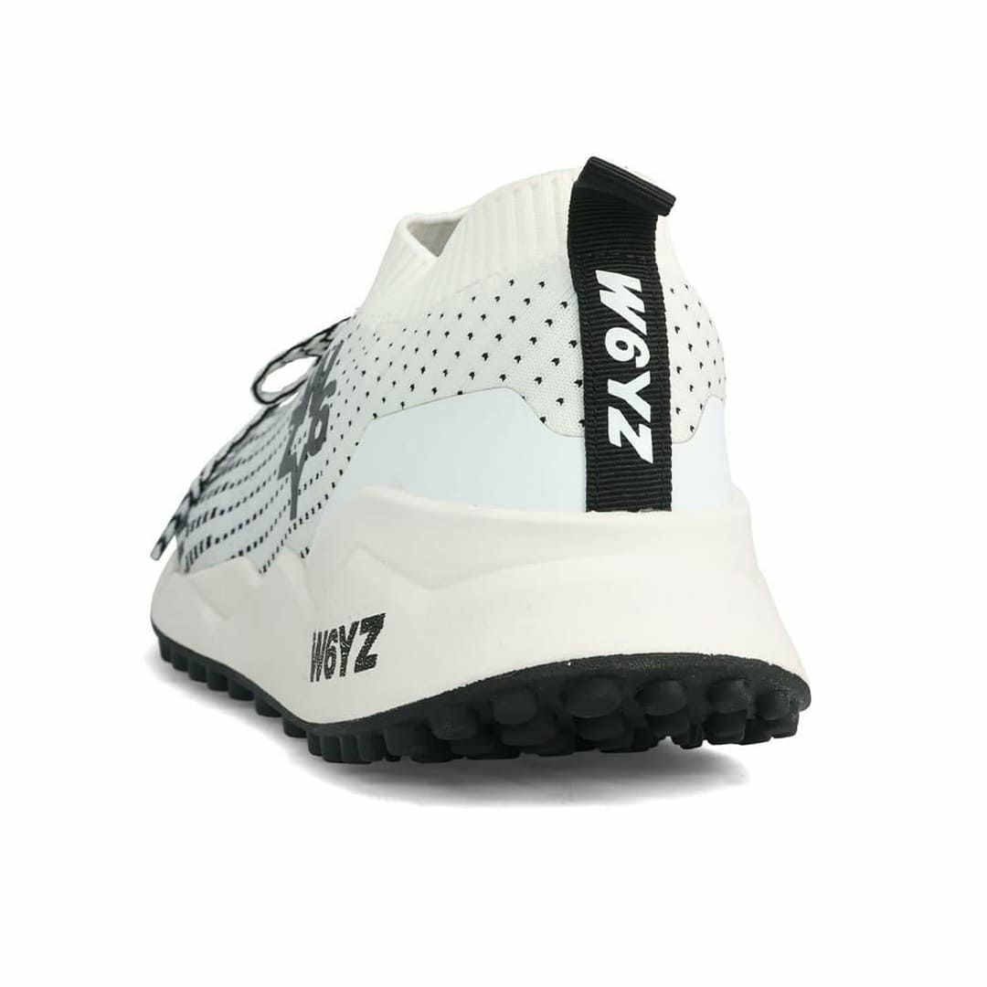  ウィズ メンズ スニーカー ソックエム ブラック ホワイト W6YZ 5