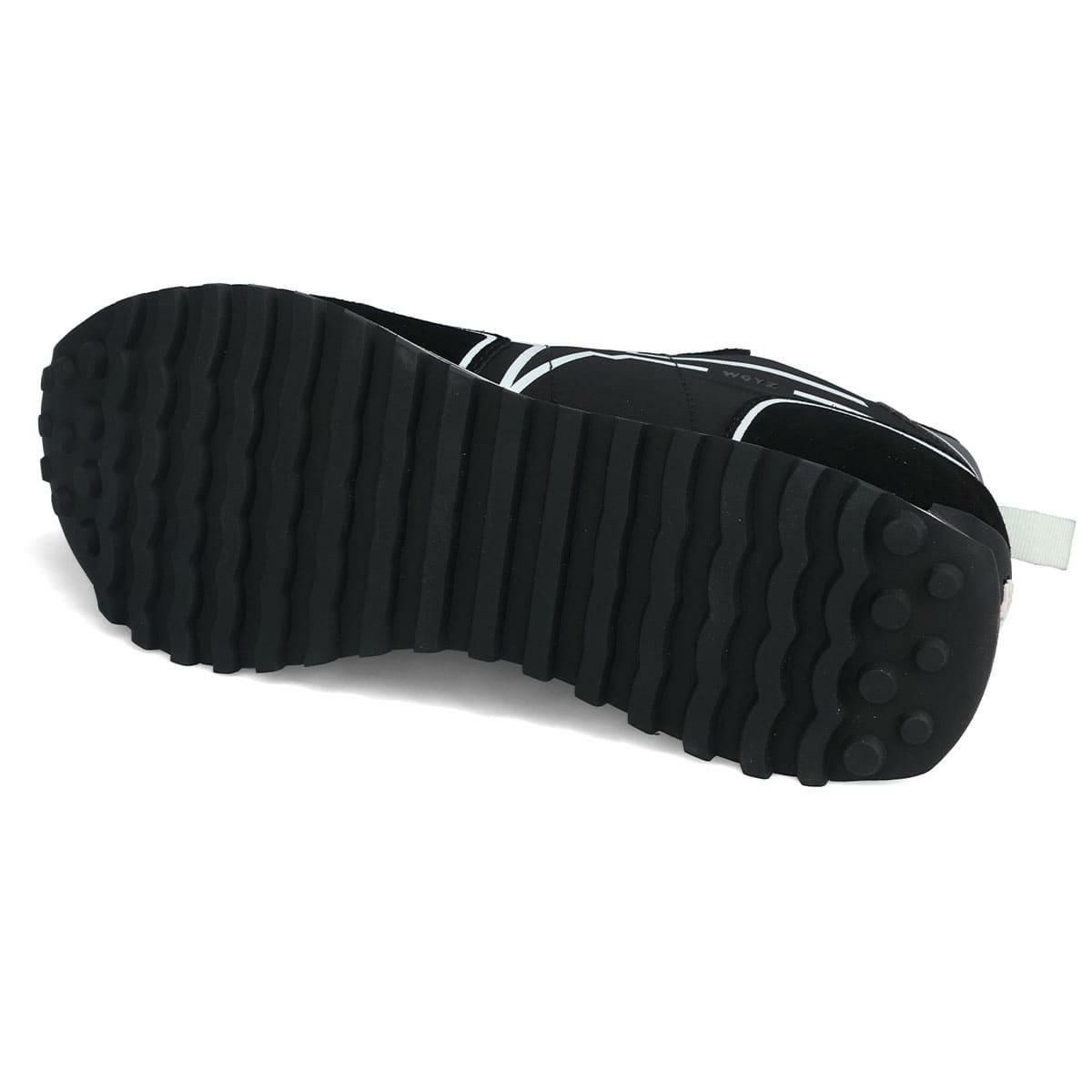 ウィズ メンズ スニーカー フレッシュ ブラック W6YZ frm250-0a01g