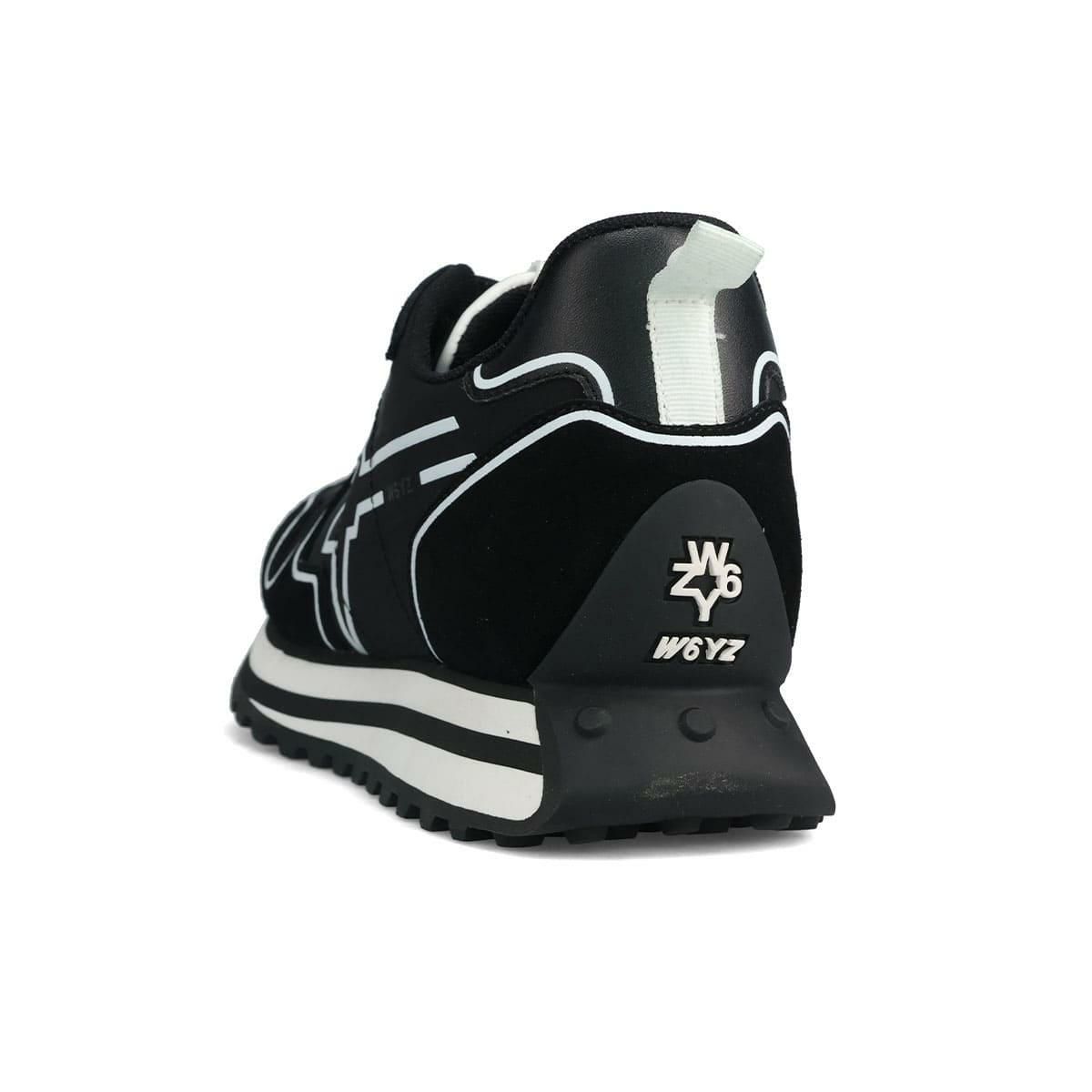 ウィズ メンズ スニーカー フレッシュ ブラック W6YZ frm250-0a01g