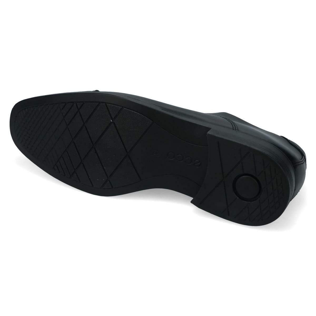  エコー メンズ ドレスシューズ メルボルン 防水 内羽根ストレートチップ ブラック ECCO 