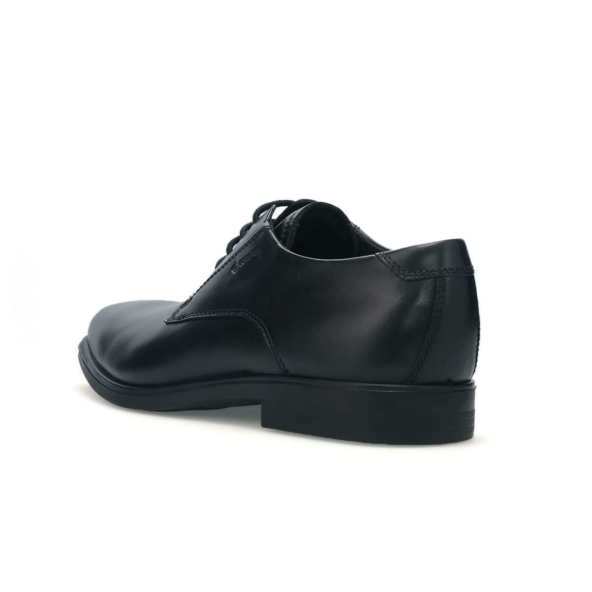  エコー メンズ ドレスシューズ メルボルン 防水 外羽根プレーントゥ ブラック