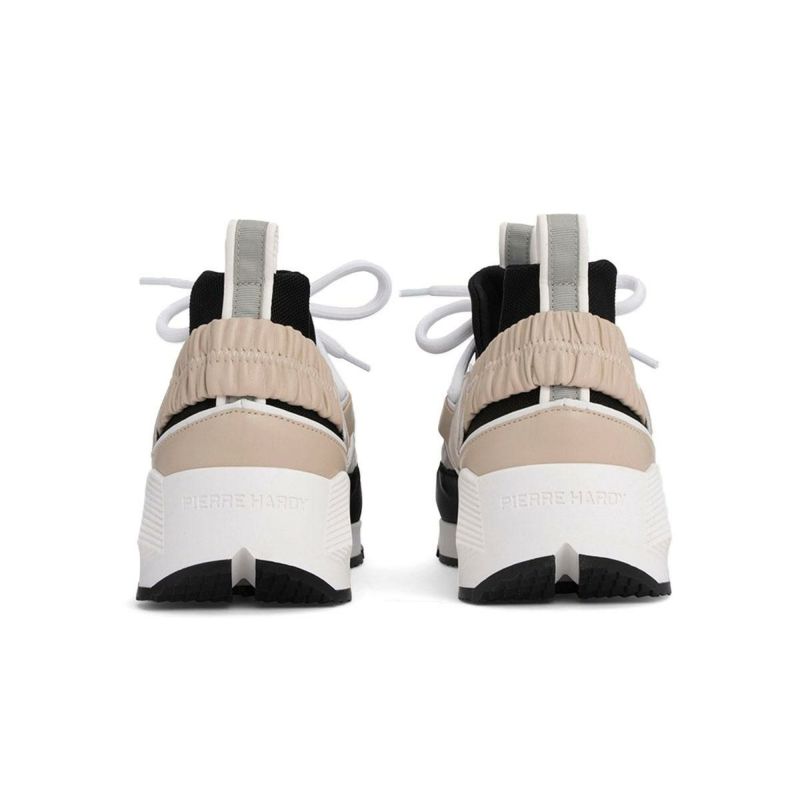 ピエール アルディ メンズ スニーカー トレックコメット ブラックマルチホワイト PIERRE HARDY lx1pifa25cfcanv