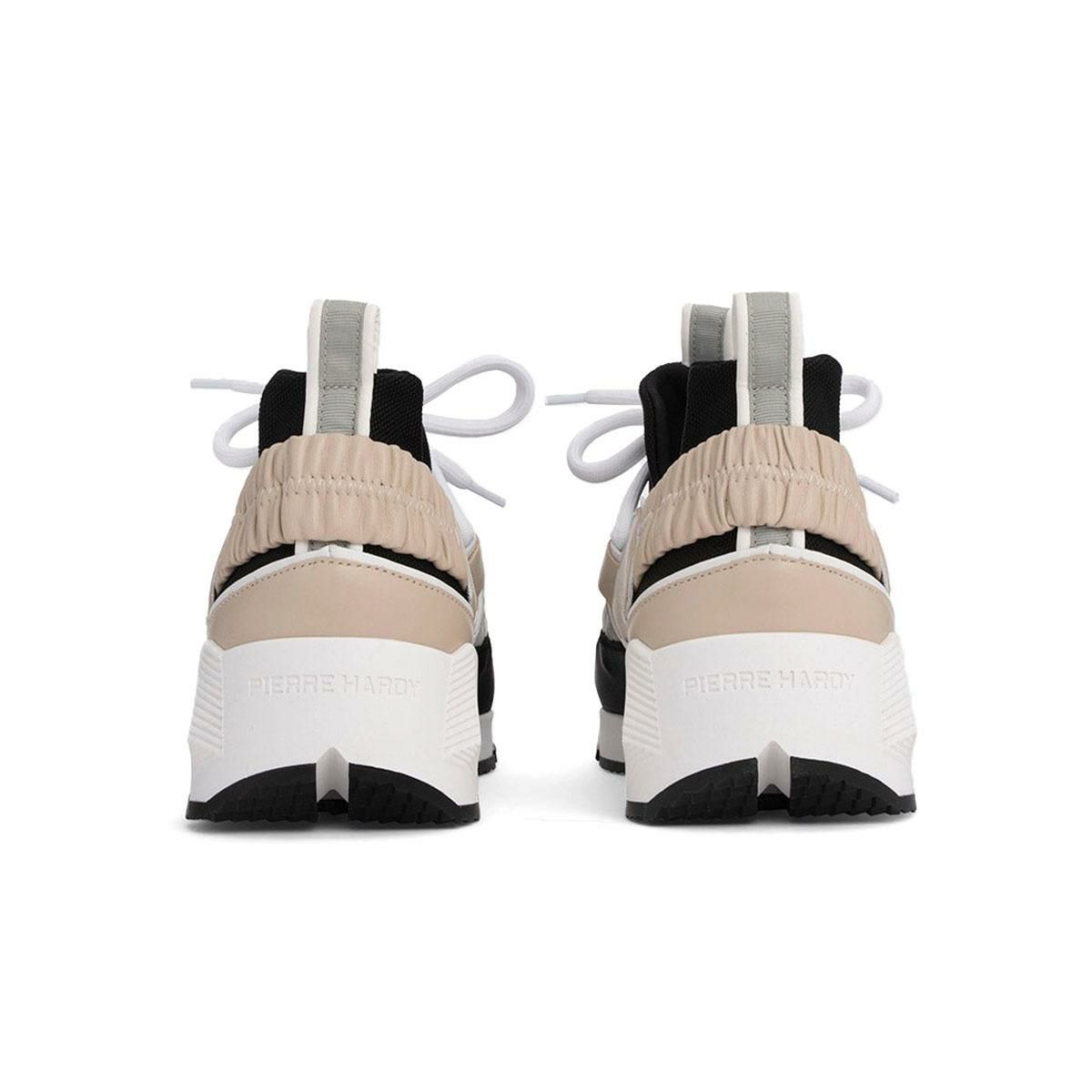 ピエール アルディ メンズ スニーカー トレックコメット ブラックマルチホワイト PIERRE HARDY lx1pifa25cfcanv