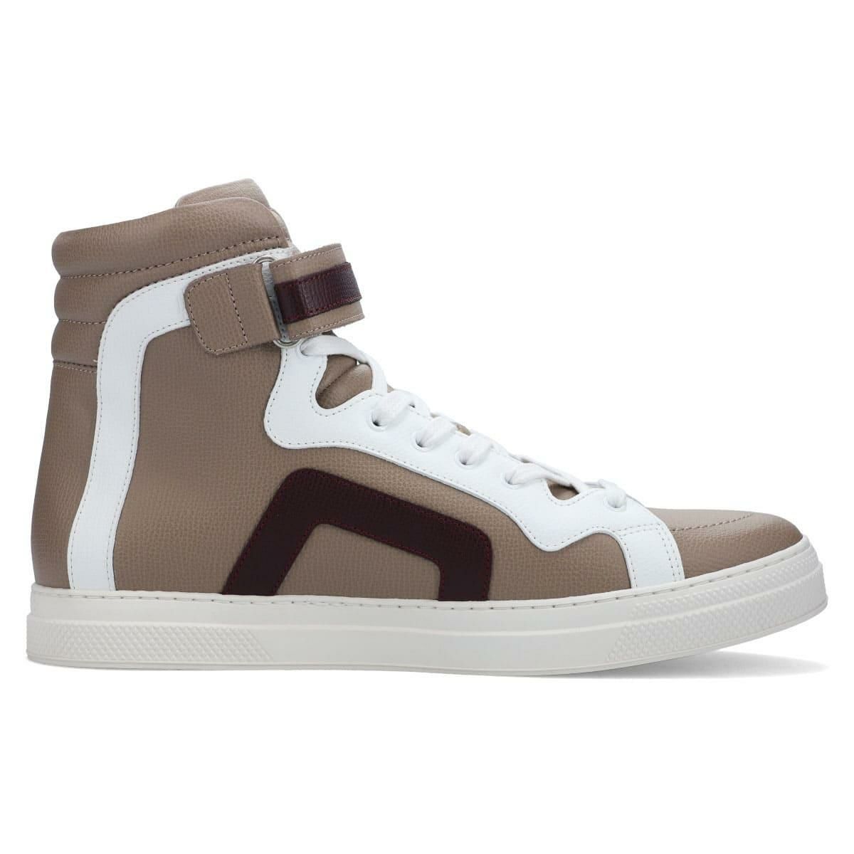 ピエール アルディ メンズ スニーカー ハイトップスニーカー ブラックマルチホワイト PIERRE HARDY 