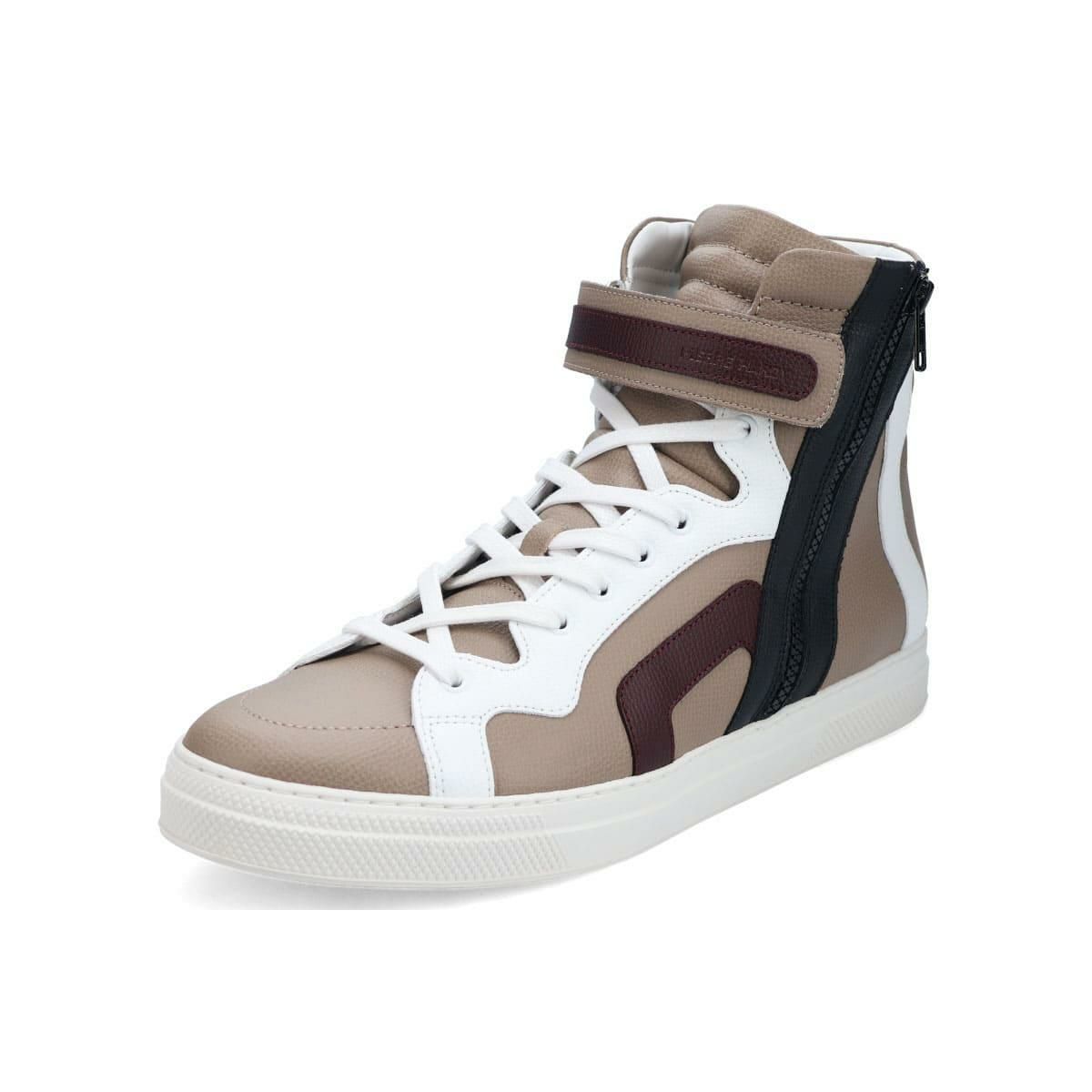 ピエール アルディ メンズ スニーカー ハイトップスニーカー ブラックマルチホワイト PIERRE HARDY 