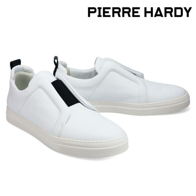 ピエール アルディ メンズ スニーカー スライダー ホワイト/ブラック PIERRE HARDY