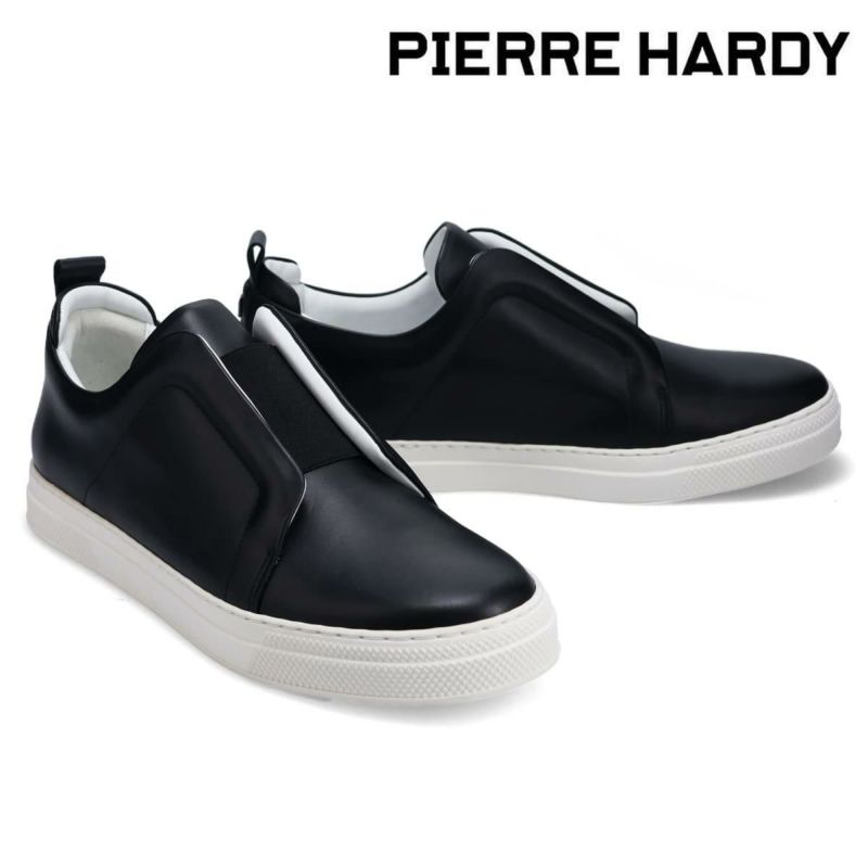 ピエール アルディ メンズ スニーカー スライダー ホワイト/ブラック PIERRE HARDY