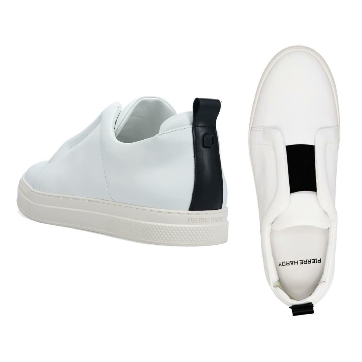 ピエール アルディ メンズ スニーカー スライダー ホワイト/ブラック PIERRE HARDY