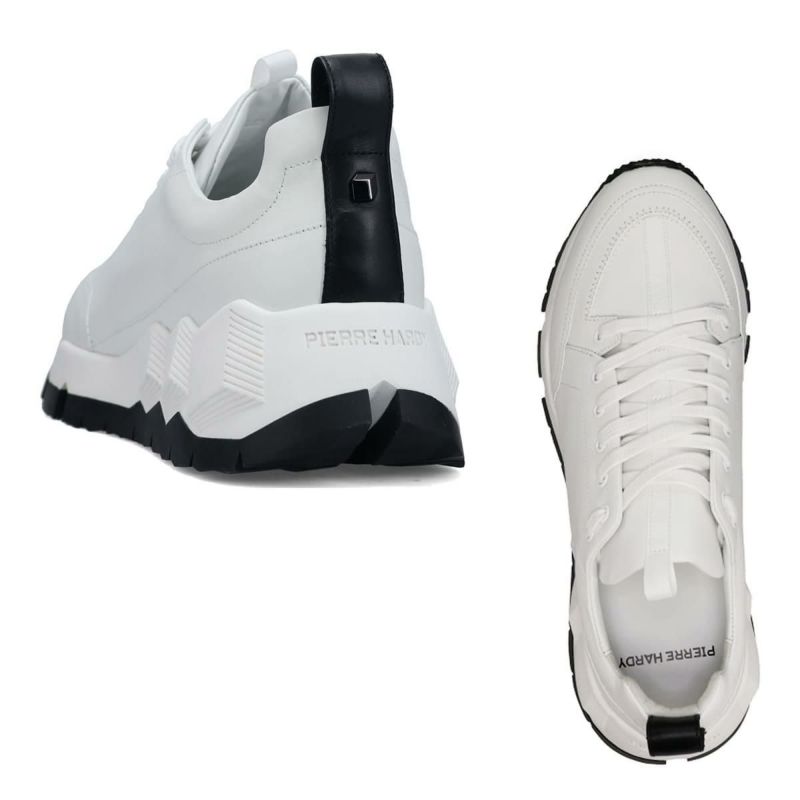 ピエール アルディ メンズ スニーカー ストリートライフ ブラック ホワイト/ブラック PIERRE HARDY pqx02zfa25calf