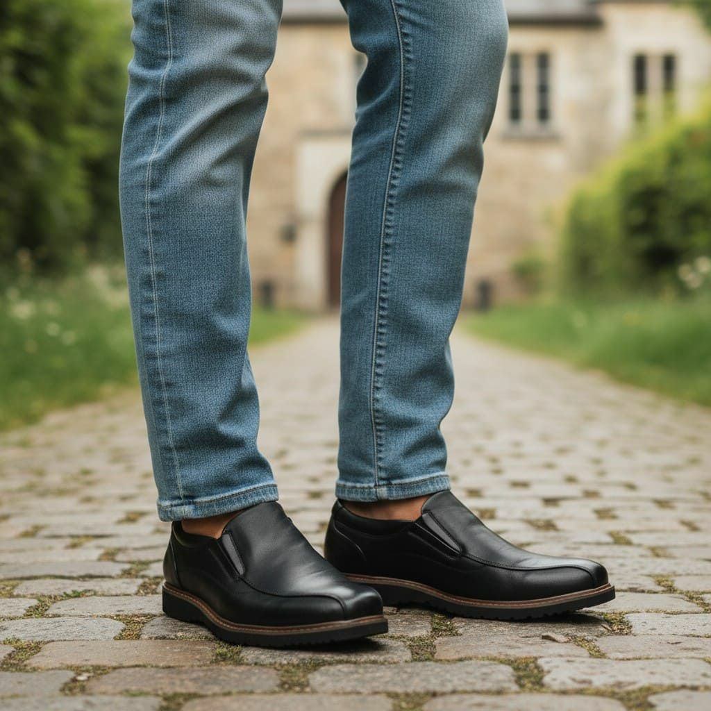 ハッシュパピー 靴 m-7121 黒