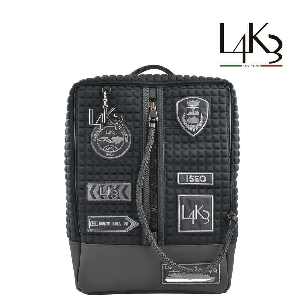  [レーク L4K3] バックパック ブラック イタリア製 bpz-1002pa