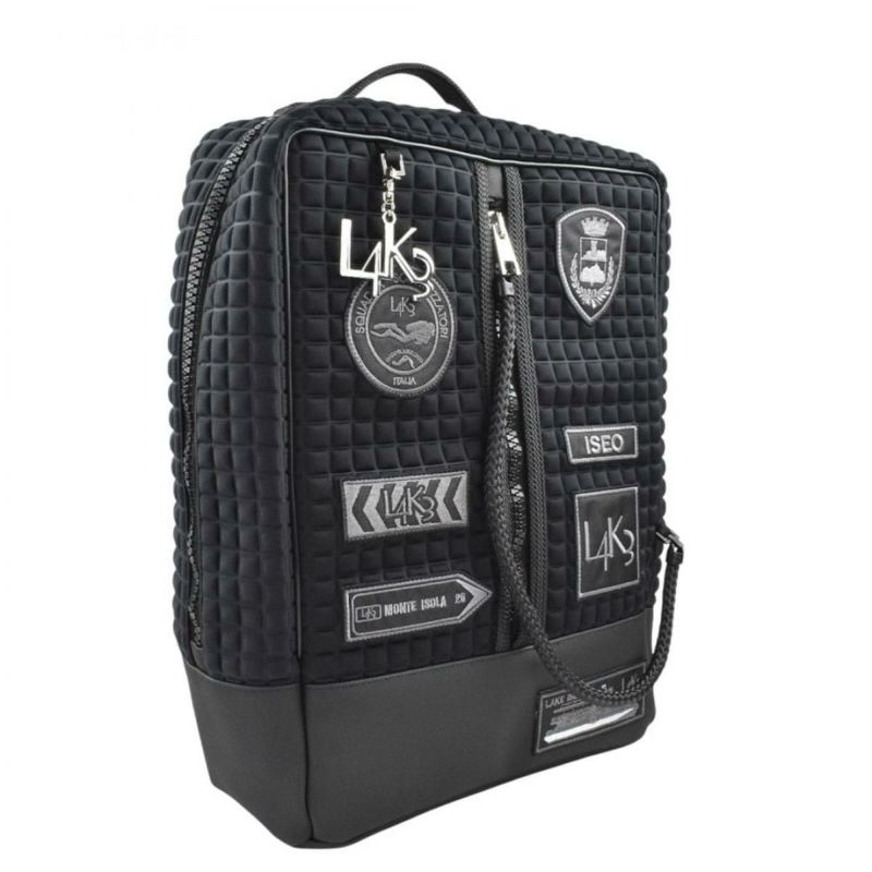  [レーク L4K3] バックパック ブラック イタリア製 bpz-1002pa