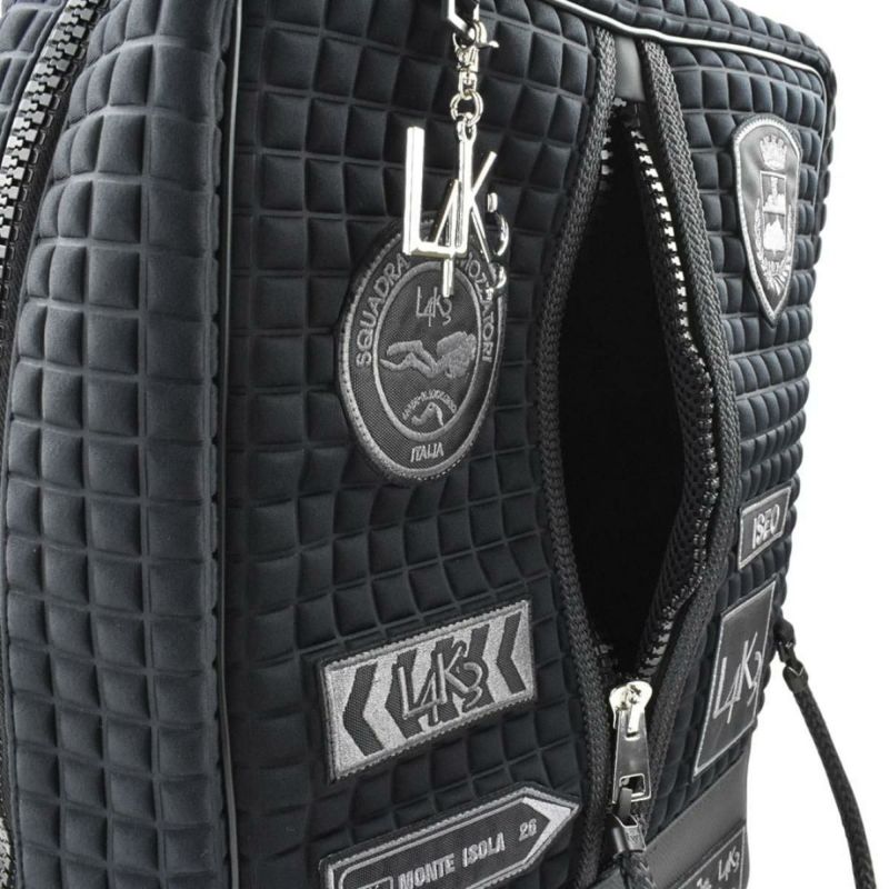  [レーク L4K3] バックパック ブラック イタリア製 bpz-1002pa