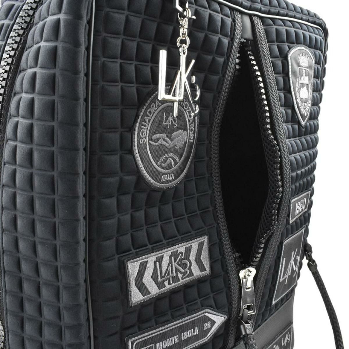  [レーク L4K3] バックパック ブラック イタリア製 bpz-1002pa