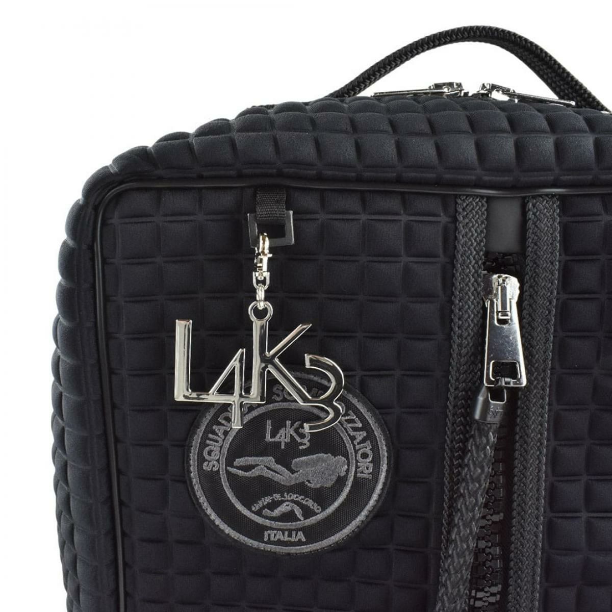  [レーク L4K3] バックパック ブラック イタリア製 bpz-1002pa