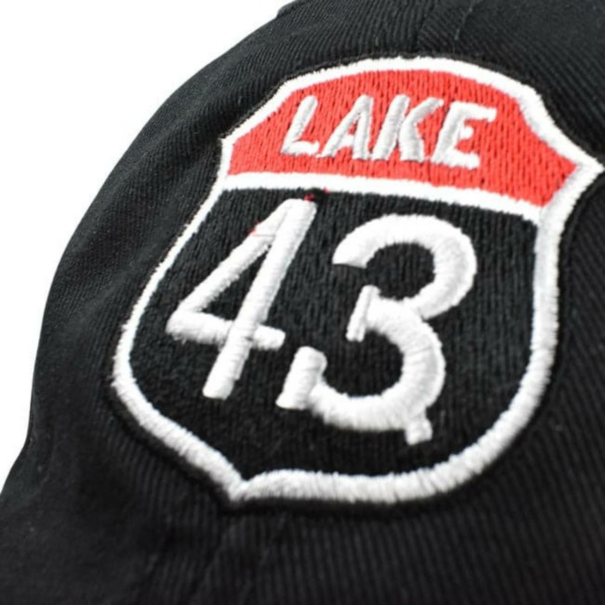 [レーク L4K3] キャップ ブラック イタリア製 apcp-0005
