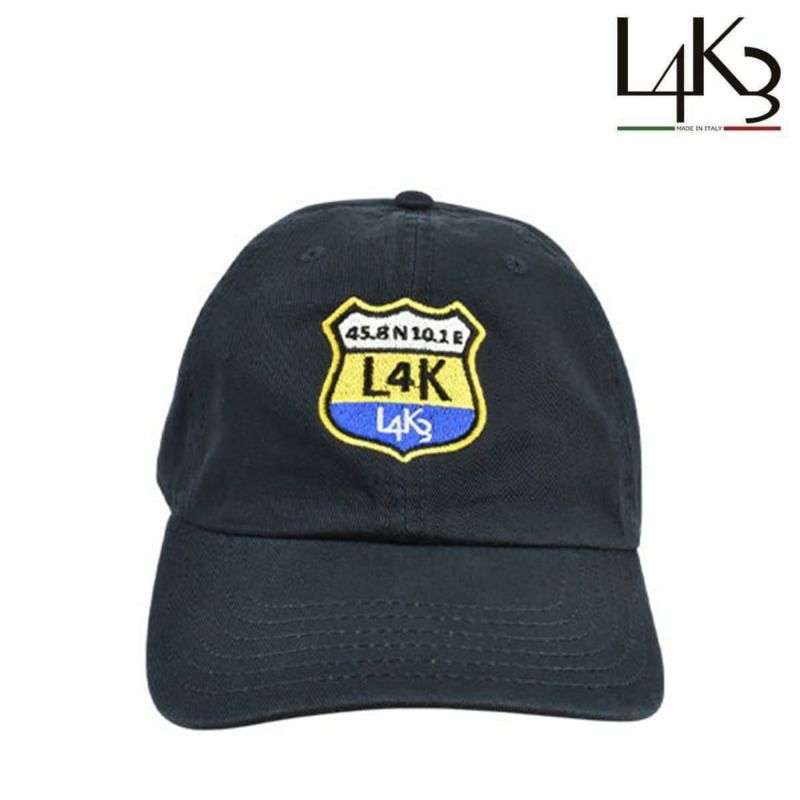 [レーク L4K3] キャップ ネイビー イタリア製 apcp-0005