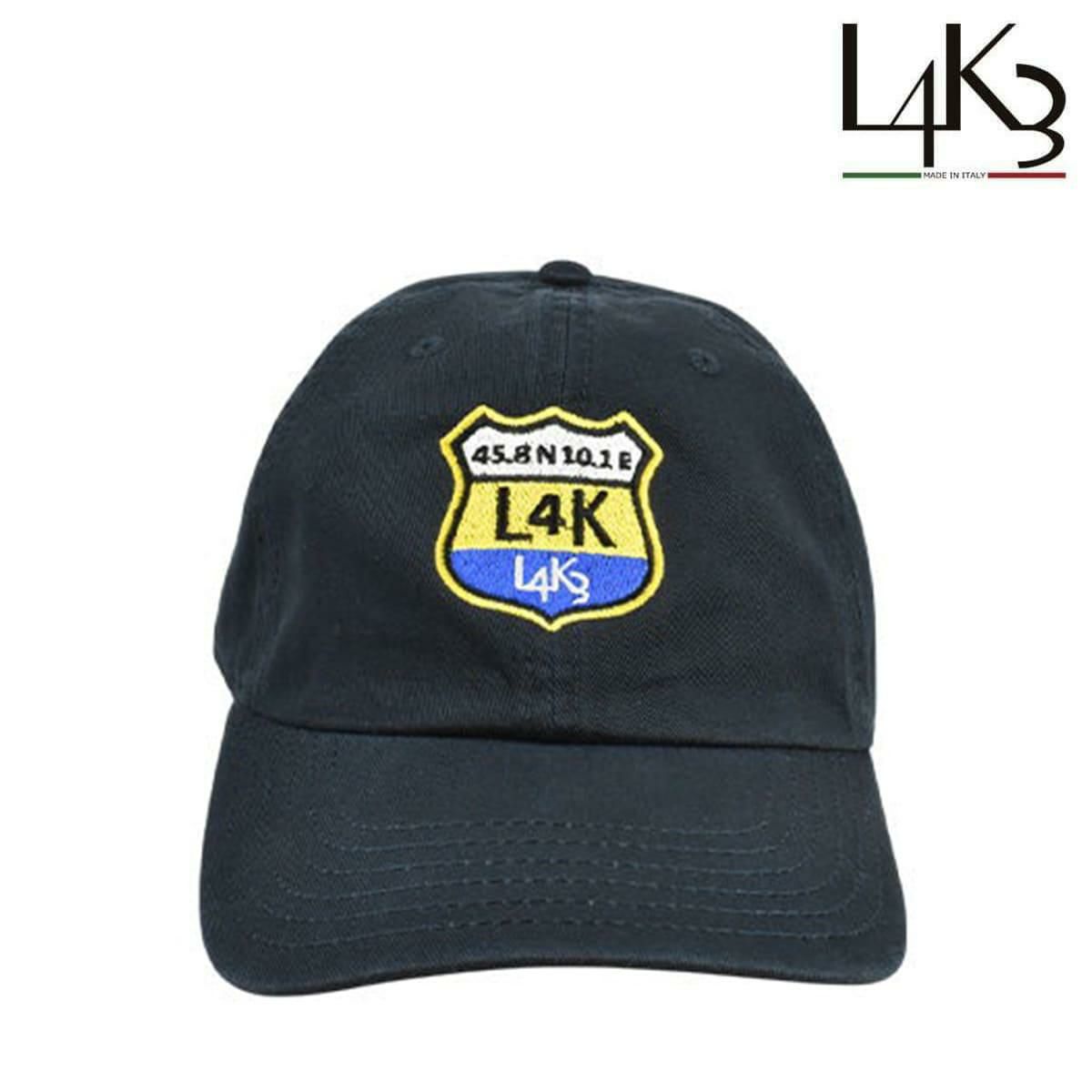 [レーク L4K3] キャップ ネイビー イタリア製 apcp-0005