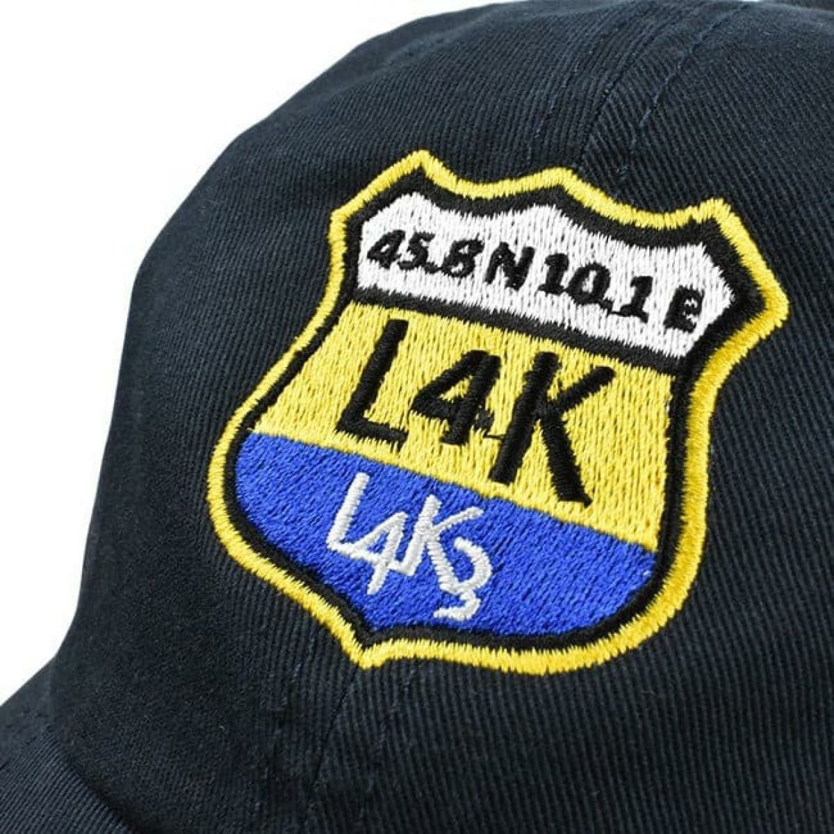 [レーク L4K3] キャップ ネイビー イタリア製 apcp-0005