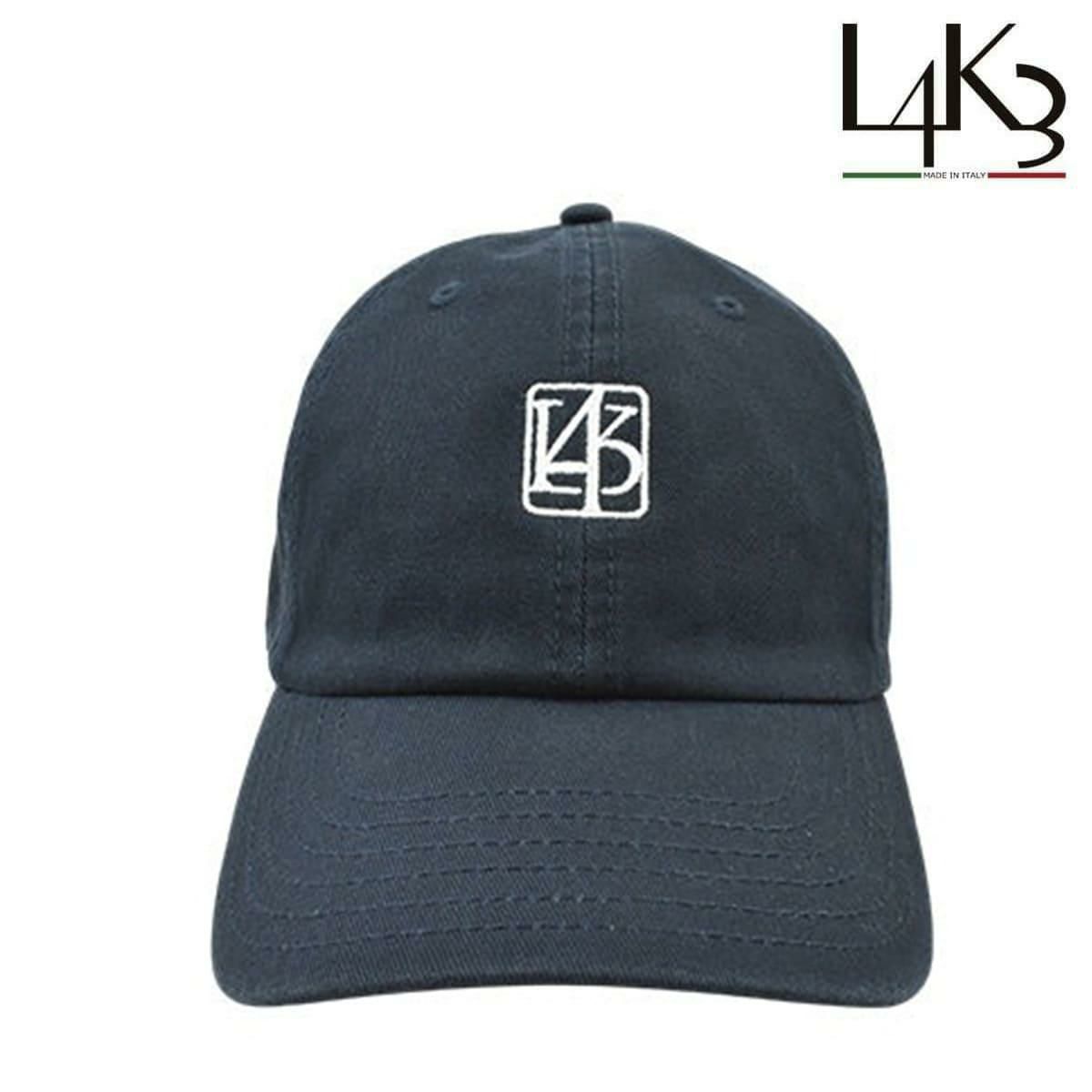  [レーク L4K3] キャップ ブラック ネイビー イタリア製 apcp-0008