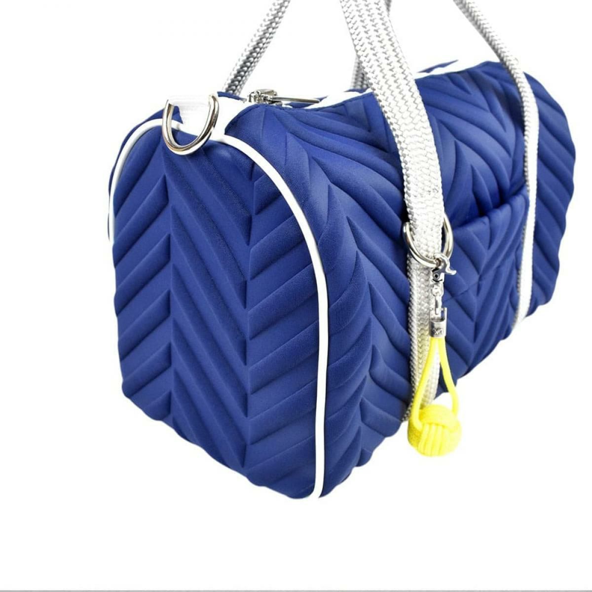  [レーク L4K3] バッグ ボストンミクロ ブルーベリー イタリア製 boc-1106