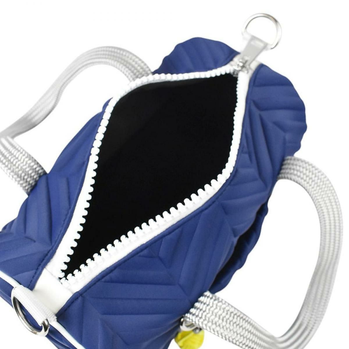  [レーク L4K3] バッグ ボストンミクロ ブルーベリー イタリア製 boc-1106