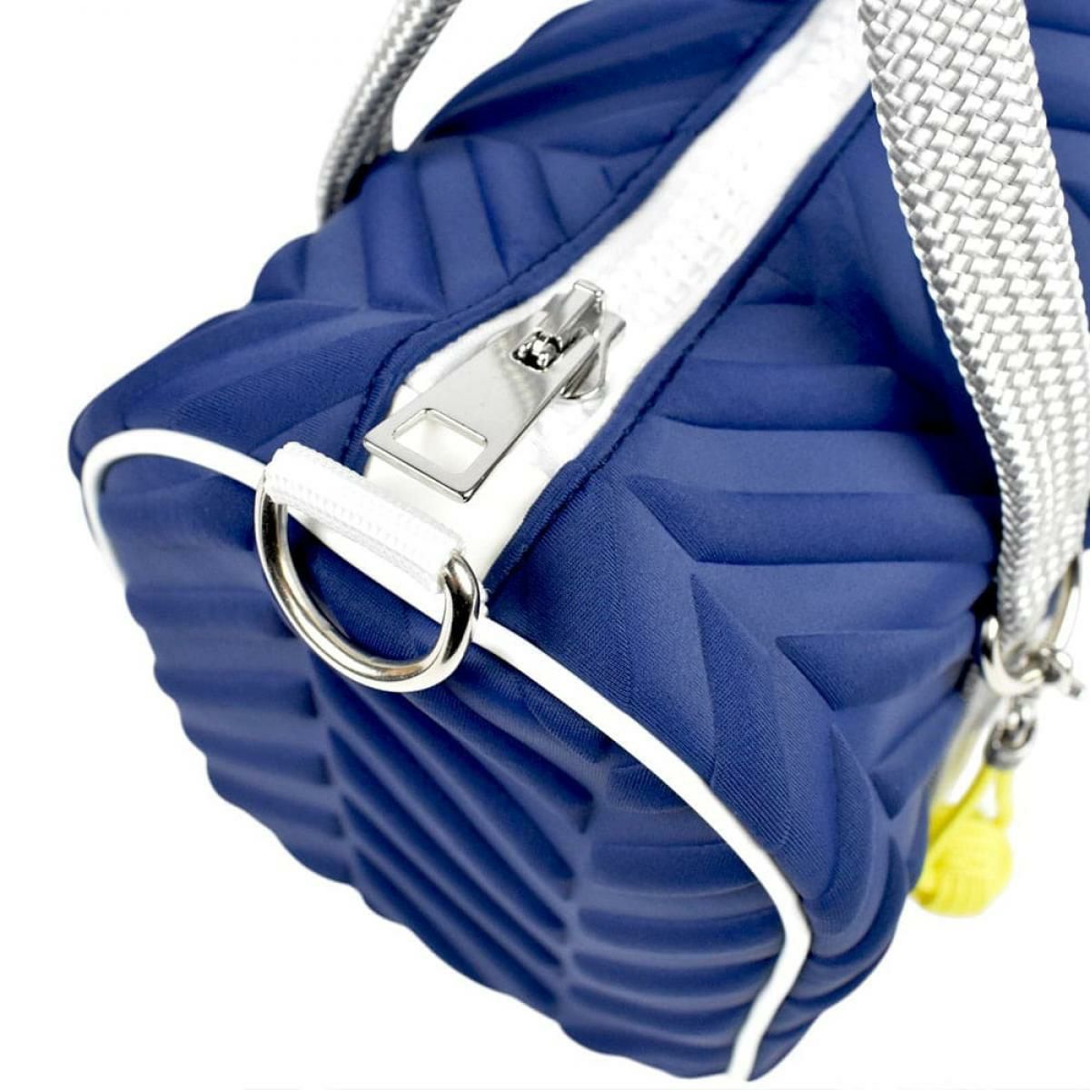  [レーク L4K3] バッグ ボストンミクロ ブルーベリー イタリア製 boc-1106