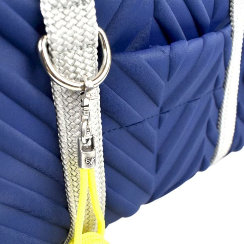  [レーク L4K3] バッグ ボストンミクロ ブルーベリー イタリア製 boc-1106