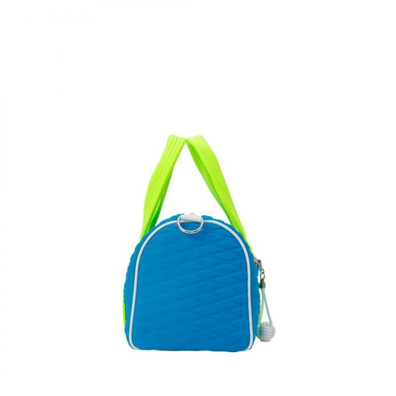  [レーク L4K3] バッグ ボストンミクロ ピーコック イタリア製 boc-1175