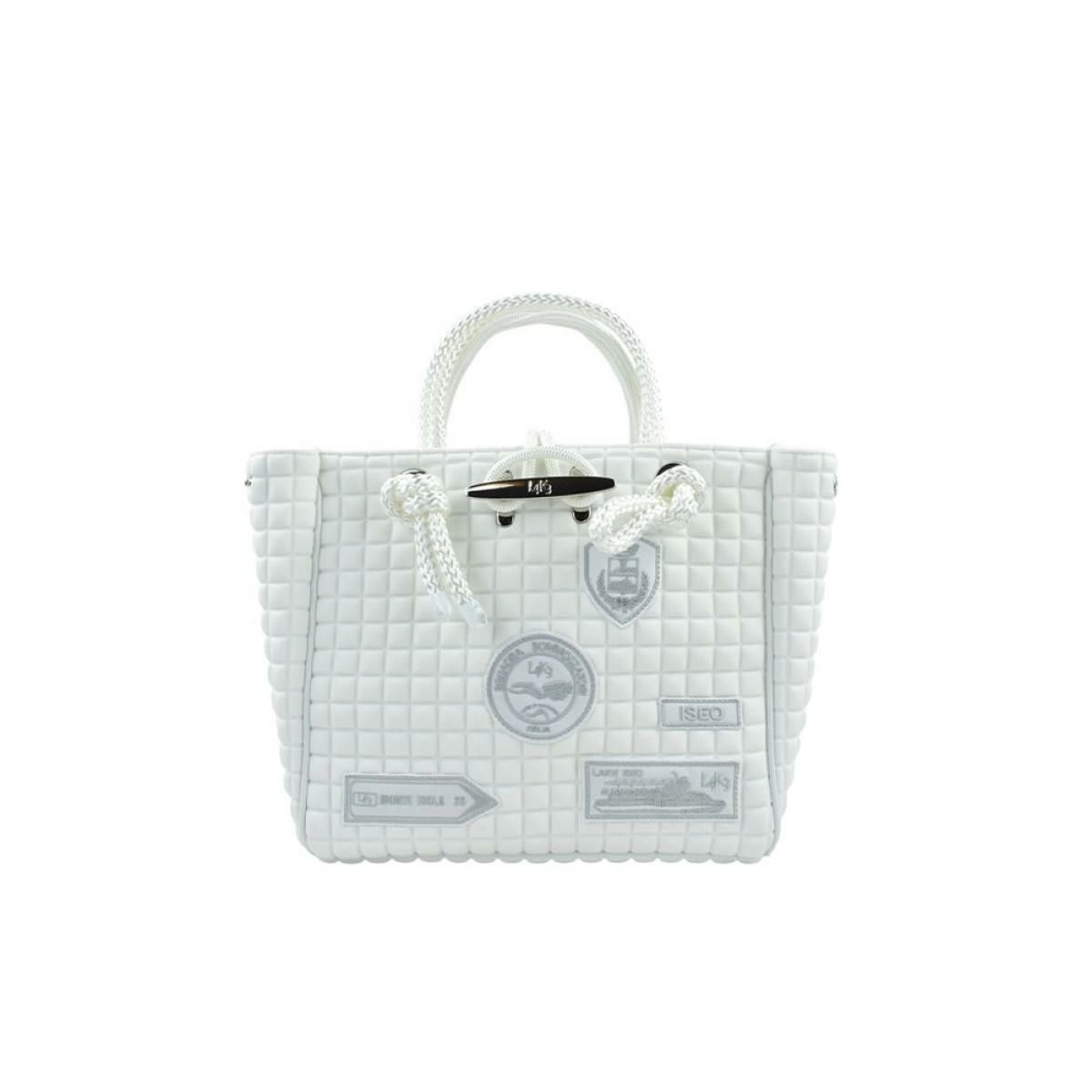  [レーク L4K3] バッグ クリートトートミニ ホワイト イタリア製 tom-1003pa