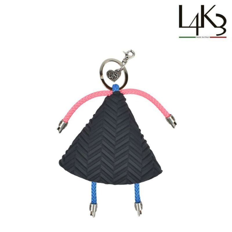 [レーク L4K3] ベビードールチャーム ブラック イタリア製 DOLL CHARM MAMA dlm-5013