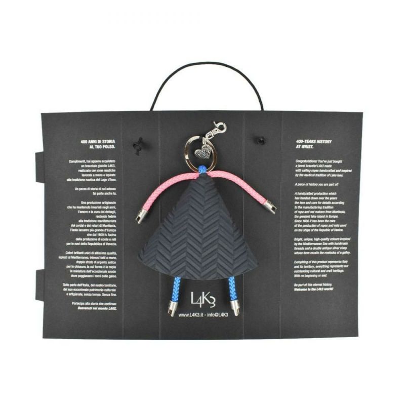 [レーク L4K3] ベビードールチャーム ブラック イタリア製 DOLL CHARM MAMA dlm-5013