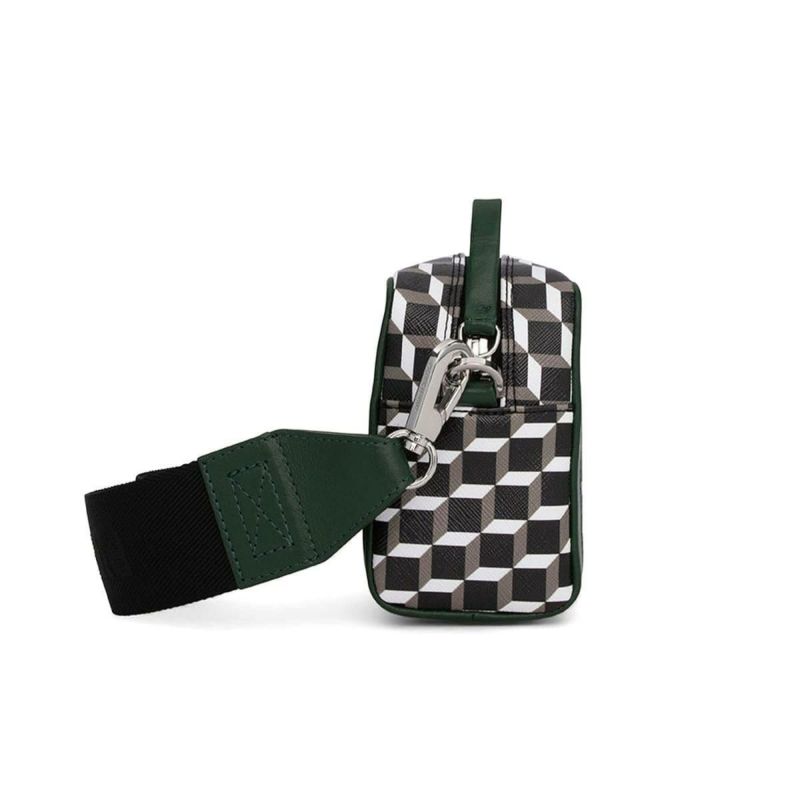 ピエール アルディ カメラバッグマックス ブラック/ホワイト/ダークグリーン ブラック/ホワイト/マルチコ PIERRE HARDY vv08nfa25cvclm