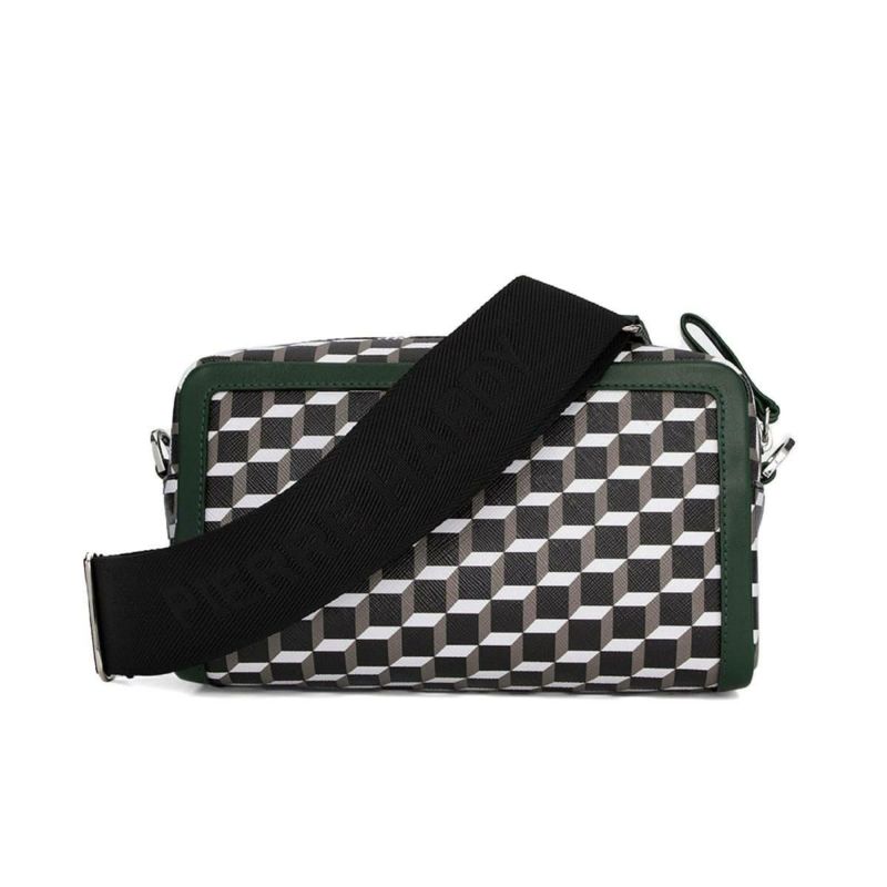 ピエール アルディ カメラバッグマックス ブラック/ホワイト/ダークグリーン ブラック/ホワイト/マルチコ PIERRE HARDY vv08nfa25cvclm