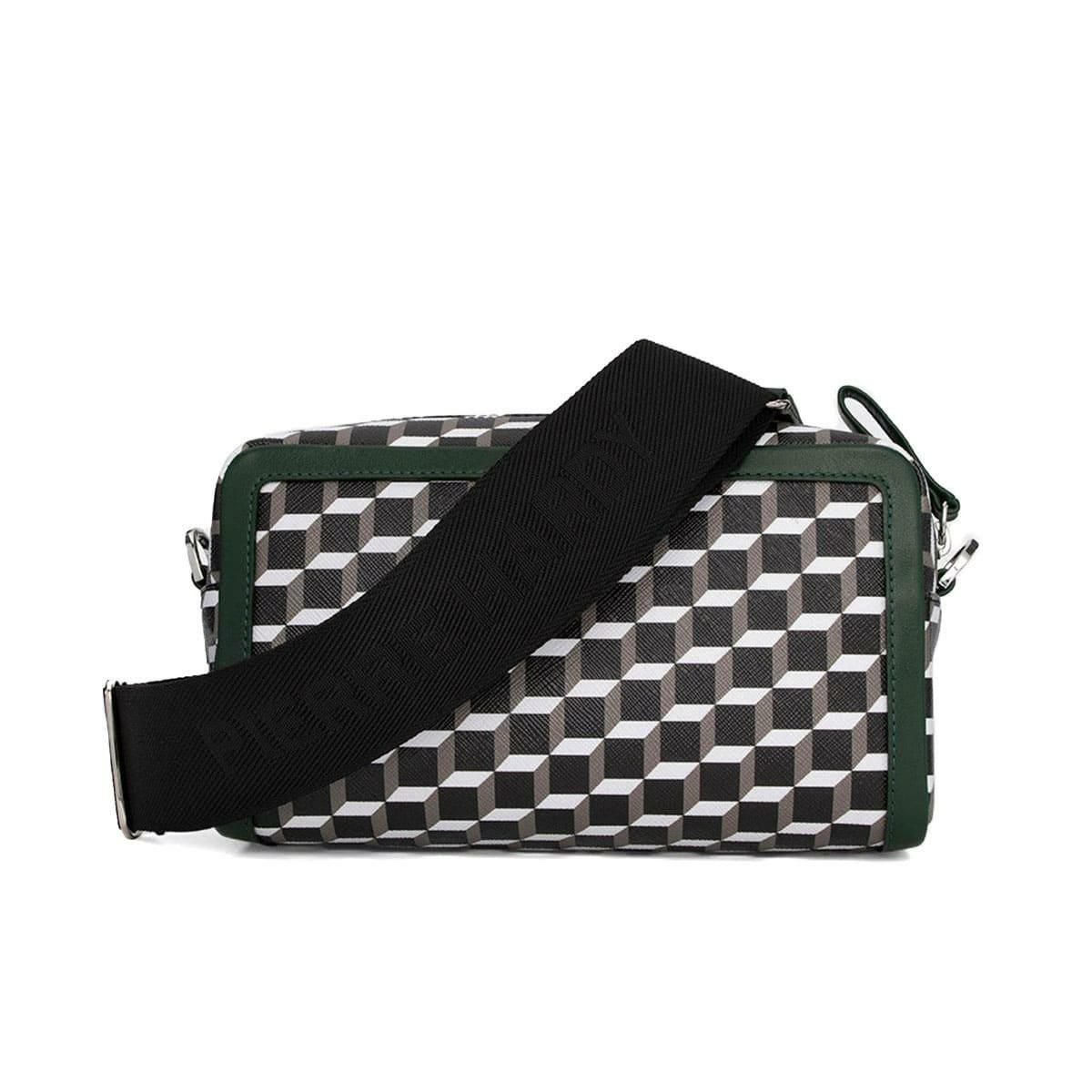 ピエール アルディ カメラバッグマックス ブラック/ホワイト/ダークグリーン ブラック/ホワイト/マルチコ PIERRE HARDY vv08nfa25cvclm