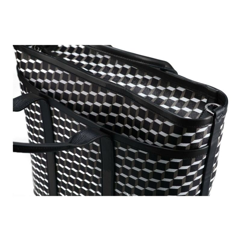 ピエール アルディ トートバッグ ブラック/ホワイト/ブラック PIERRE HARDY pyv03fa25cvccf