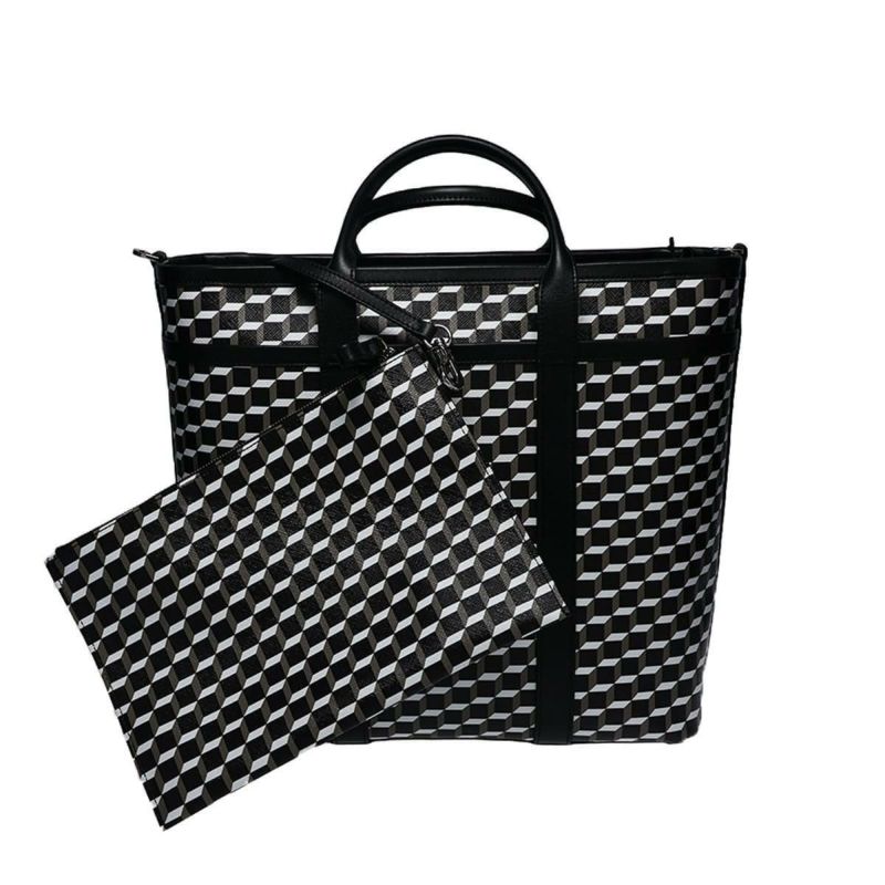 ピエール アルディ トートバッグ ブラック/ホワイト/ブラック PIERRE HARDY pyv03fa25cvccf