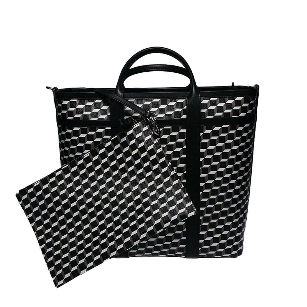 ピエール アルディ トートバッグ ブラック/ホワイト/ブラック PIERRE HARDY pyv03fa25cvccf