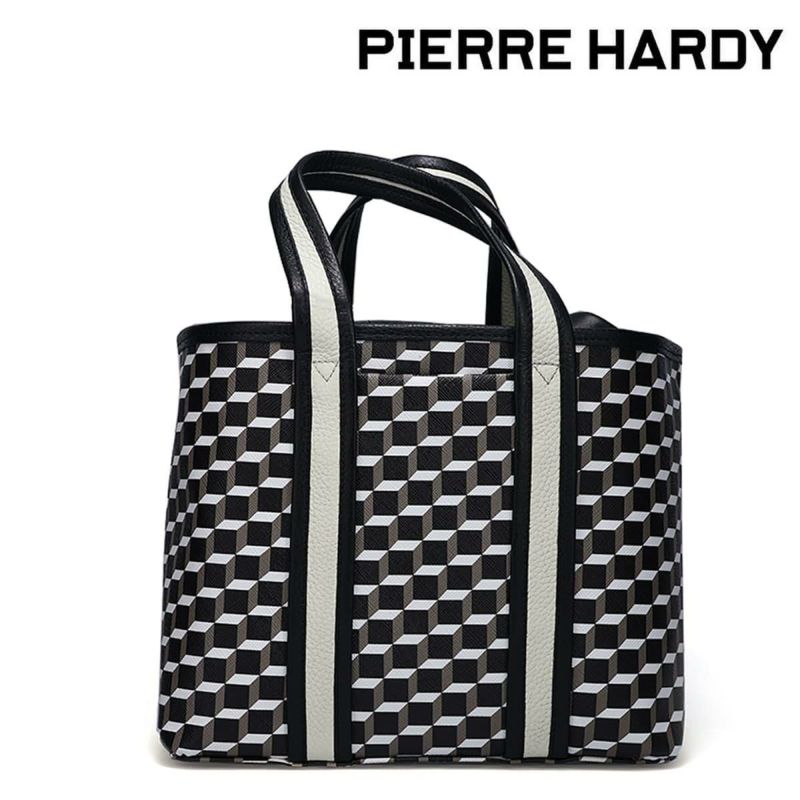  ピエール アルディ ミニアーチトートバッグ ブラック/ホワイト/ブラック PIERRE HARDY ppv05zfa25cvgcf